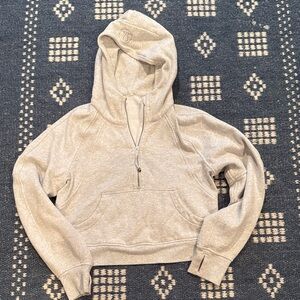 Scuba Oversized Half-Zip Hoodie